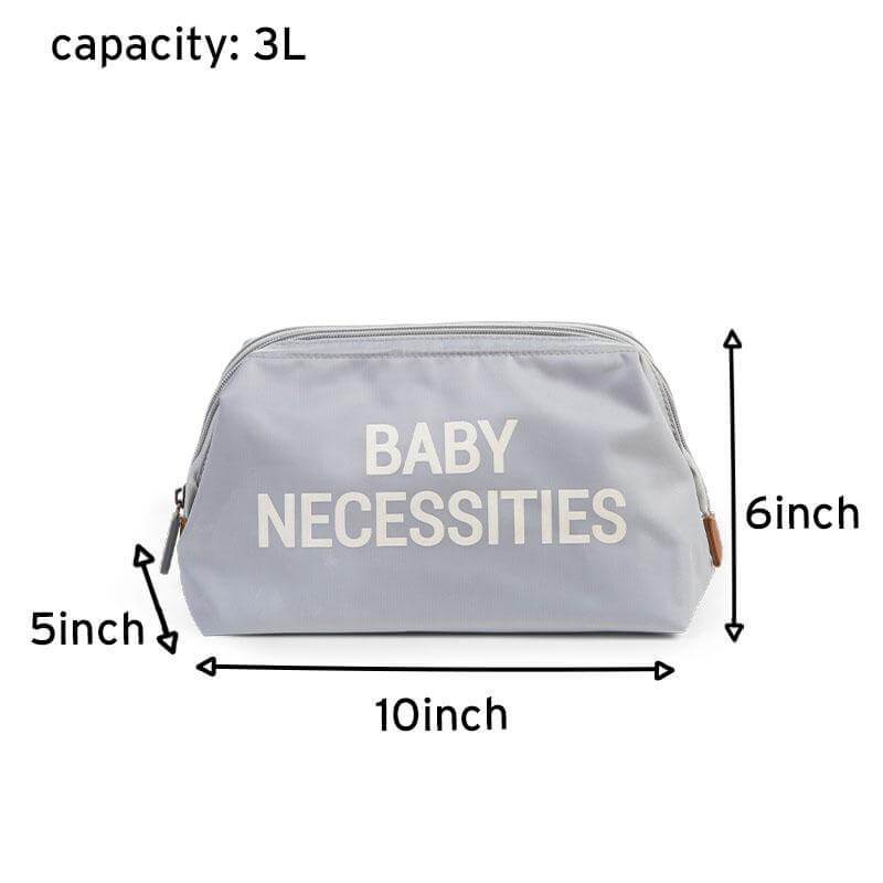 Childhome Mommy Bag Nursery Bag- Grey/Off White –
