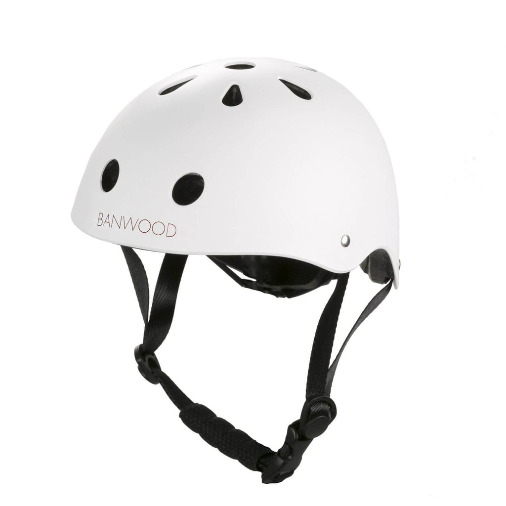 Banwood Classic Helmet - Matte White – Baby Common