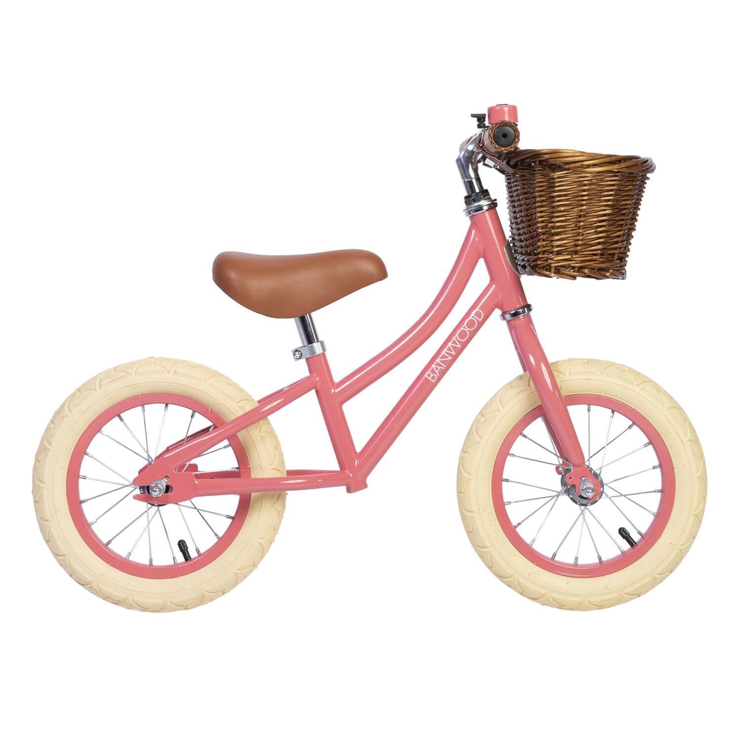 Banwood First Go Kids Balance Bike - Coral PRE-SALE