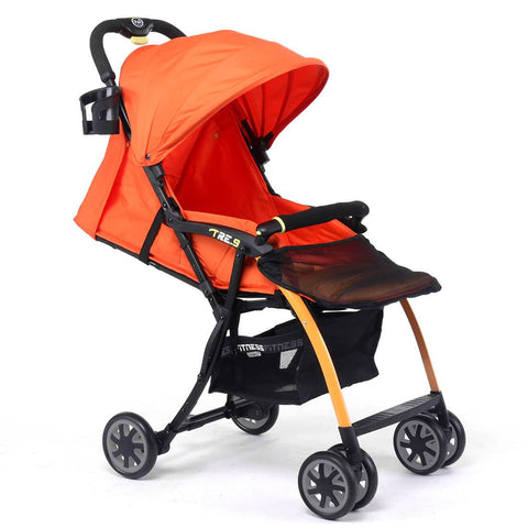 Pali Tre.9 Fitness Fashion Stroller - Sao Paolo Orange