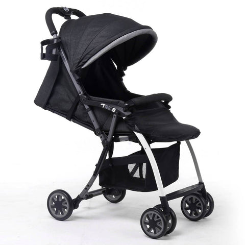 Pali Tre.9 Denim Attitude Stroller - Los Angeles Black