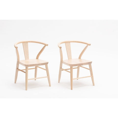 Milton & Goose Crescent Chair Set (Pair)