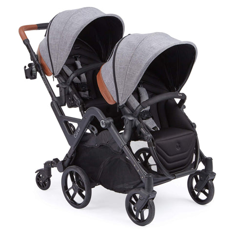 Contours Curve Double Stroller - Graphite Gray