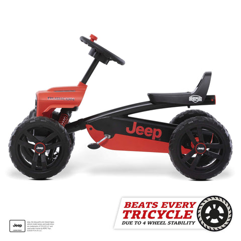 BERG Buzzy Jeep® Rubicon Pedal Go-Kart