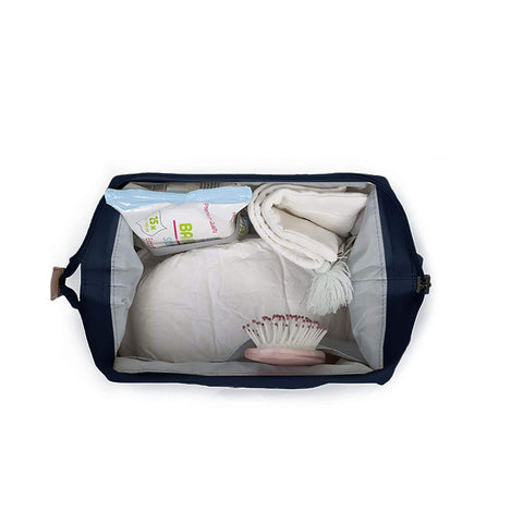 ChildHome Baby Necessities Toiletry Bag - Navy