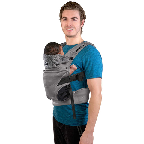 Contours Journey GO 5-in-1 Baby Carrier - Daydream Grey