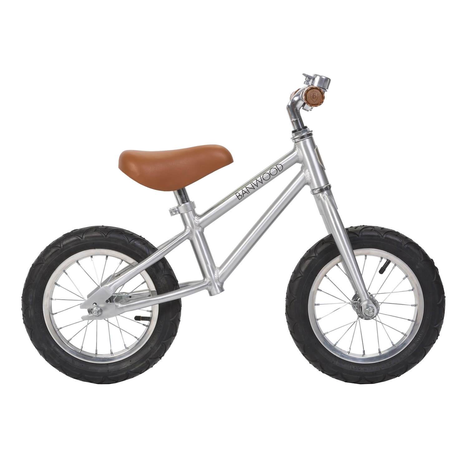 Banwood First Go Kids Balance Bike - Chrome Edition!